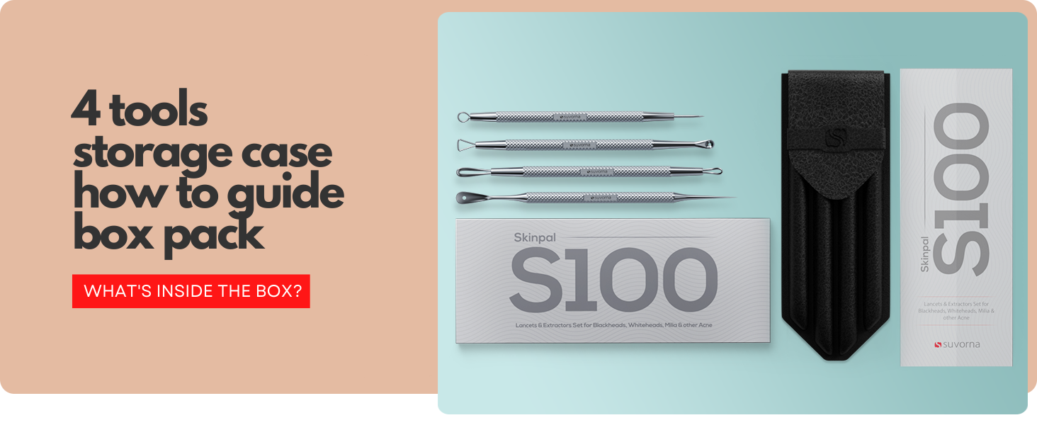 squeezer pinza scalpel only cosrx patches profunda biopsy limpiar microabrasion spots instrument kit