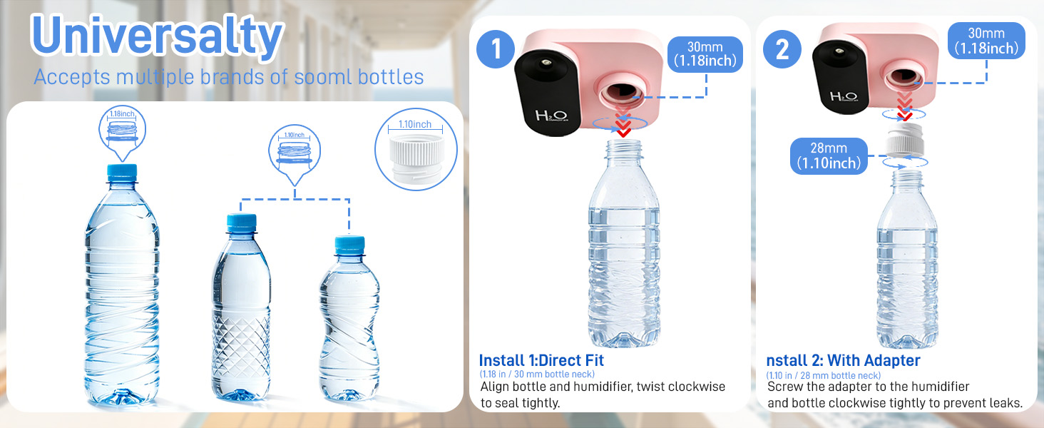 cruise humidifier travel humidifier for cruise portable humidifier water bottle humidifier