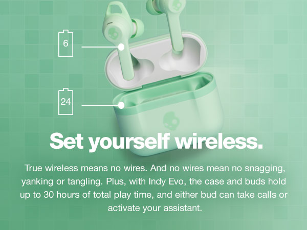 Skullcandy Indy Evo True Wireless Earbuds