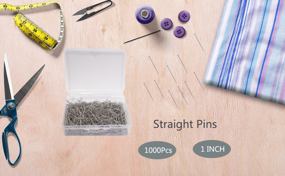 straight pins