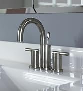 Geneva Double Handle Bathroom Faucet Finish: Satin Nickel