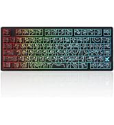 MCHOSE Jet 75 Hall Effect Gaming Keyboard,75% Magnetic Switch Rapid Trigger Mechanical Keyboard H...