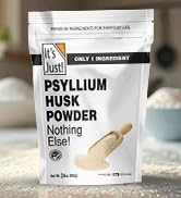 It's Just! - Psyllium Husk Powder, Easy Mixing Dietary Fiber, Cleanse Your Digestive System