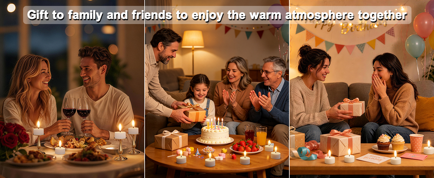tea lights with timer