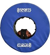 Sports Unlimited Football Tackling Ring with Straps (Blue 36")
