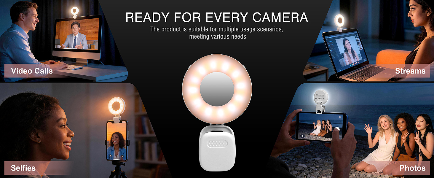 GCZGCZ Clip on Ring Light