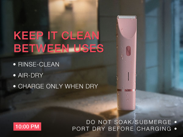 Bikini Trimmer for Women Dual Heads,Gentle Electric Razor Bikini Line,Underarms,Legs,Facial USB-C