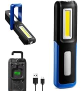 SHINROW Work Light, 1000 Lumens Bright LED Work Lights, Rechargeable Work Light for Mechanics Por...