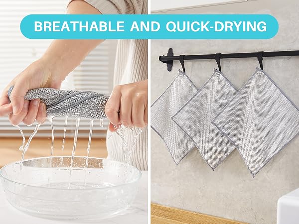 JOYMOOP Non Scratch Wire Dishcloth-5