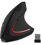 GUGUELEC Right Handed Vertical Wireless Mouse