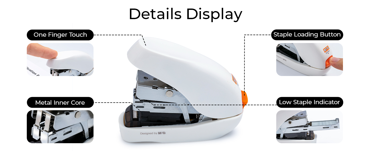 stapler with staples