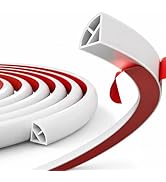 Flexible Quarter Round Molding,118 Inch Peel and Stick Silicone Quarter Round Shoe Molding,Caulk ...