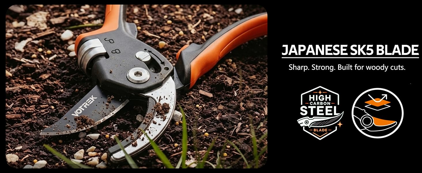VOTREK Anvil Pruning Shears
