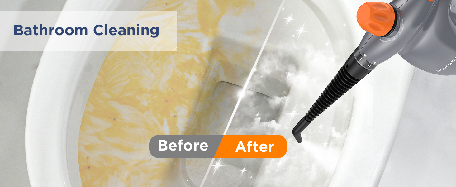 labigo steam cleaner pressurized handheld steamer cleaning tile grout window upholstery kitchen car