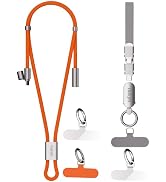 nusyn 2 Pack Phone Lanyard, 0.98FT Lanyard with C to C PD 240W Charging Cable, Plus Adjustable 4....