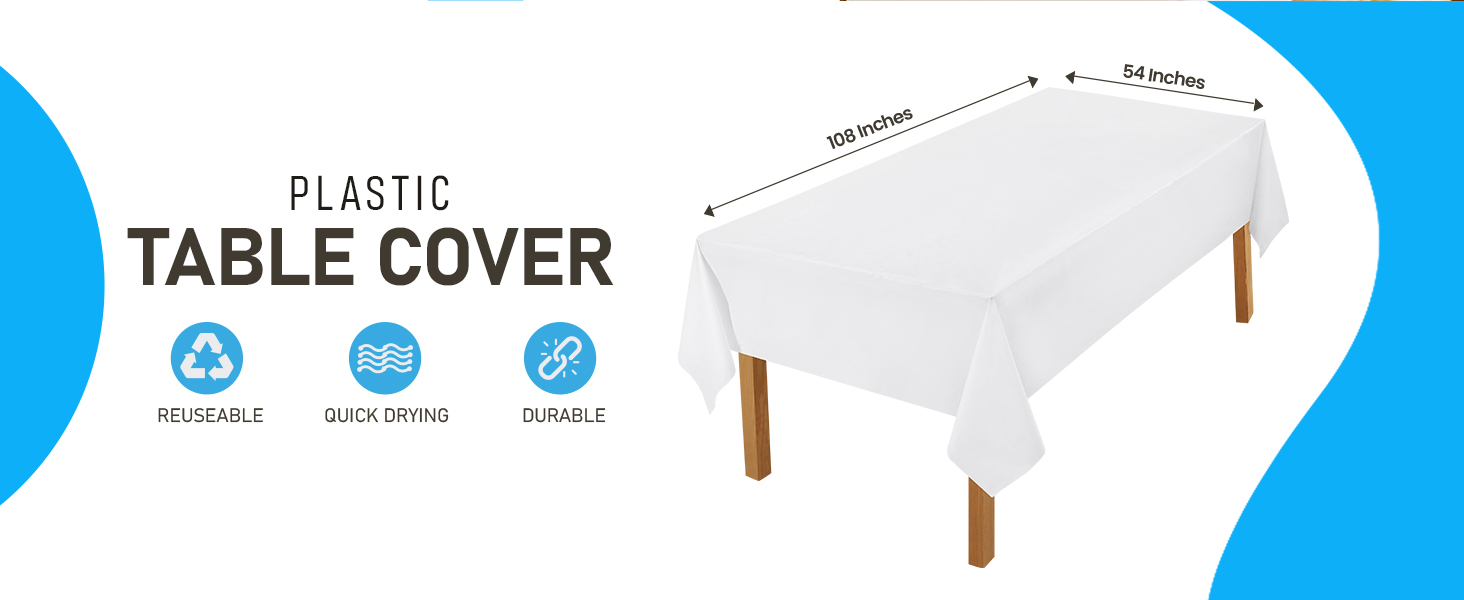 table cloth, table cloth rectangle table, white tablecloth