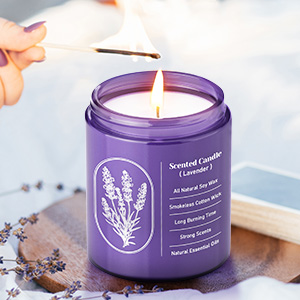 Lavender Candles