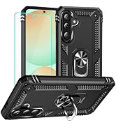 Yiakeng for Samsung Galaxy A56 Case: with Screen Protector - Military Grade Protective Cases with...
