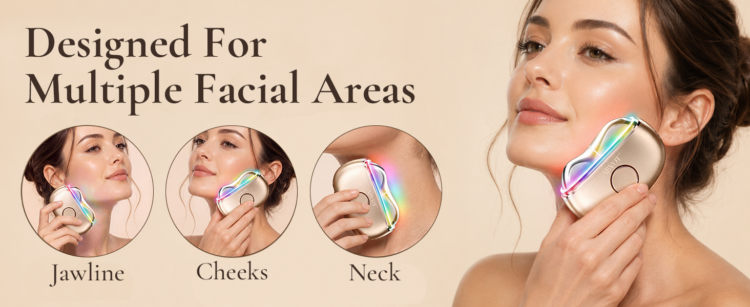 red light gua sha