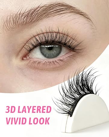 3D fluffy lashes strips