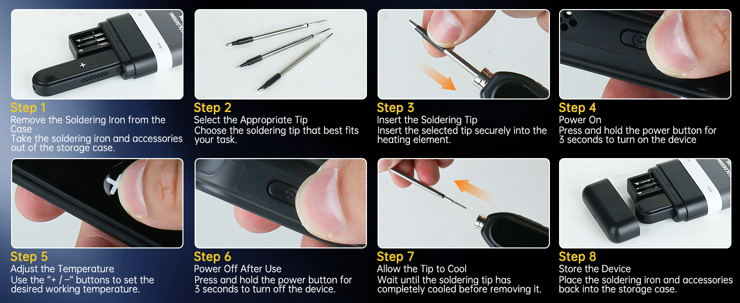 Cordless Soldering Iron Kit