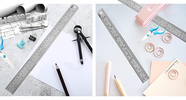Metal ruler