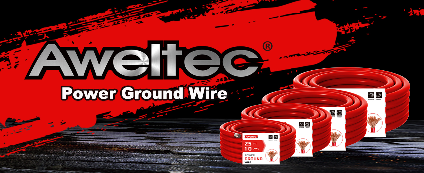 Power Ground Wire CCA Primary Amp Wiring
