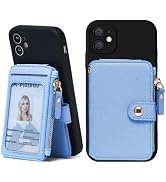 M-Plateau RFID Blocking Phone Wallet Stick on Leather, Card Holder for Phone case Stick on Attach...