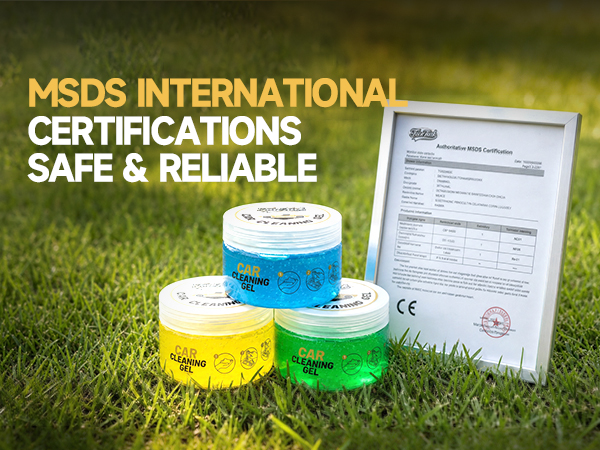 MSDS-certified car cleaning putty proves safe, reliable, and essential truck accessories