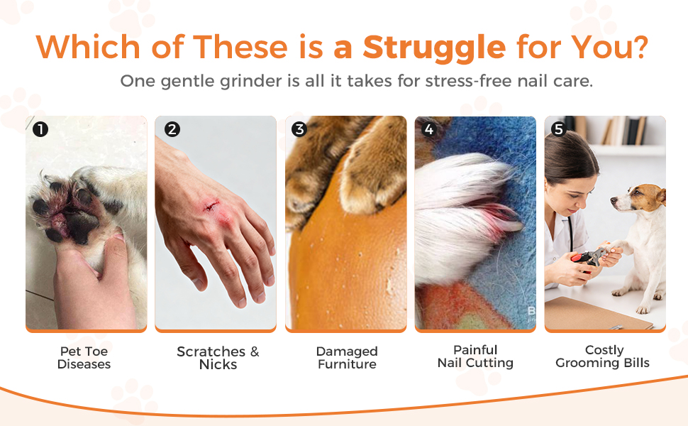 dog nail grinder quiet