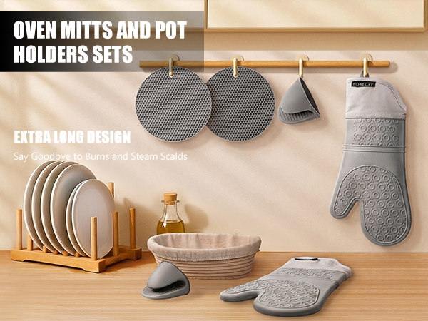 Oven Mitts and Pot Holders Sets