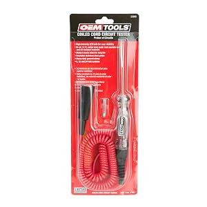 automotive circuit tester; 6 volt test light; automotive test light; 12 volt test light