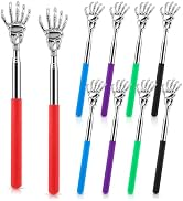 HOFASON 10 Pack Skeleton Hand Back Scratcher Halloween Goodie Bag Stocking Stuffers Gifts Bulk fo...