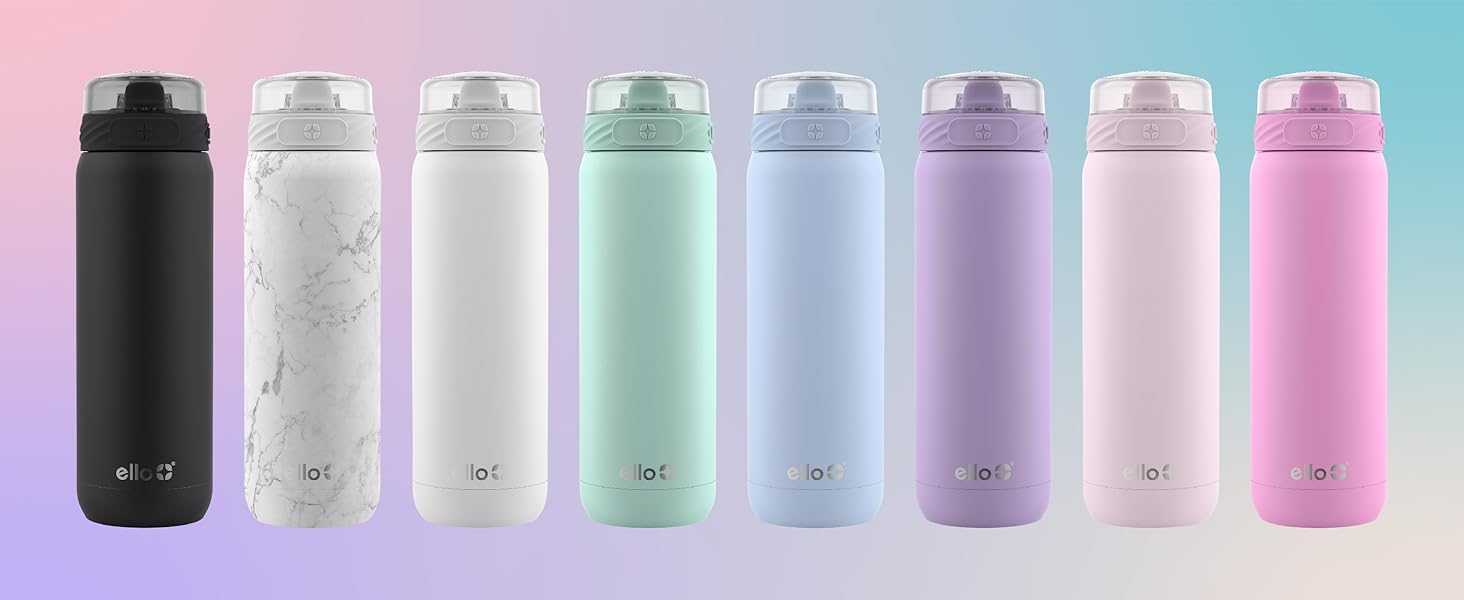 ello cooper stainless steel water bottle