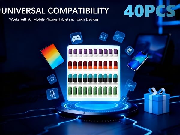 40pc Gaming Finger Sleeves