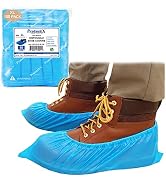 ProtectX Disposable Shoe & Boot Covers, XL Extra Large, 100-pack (50 pairs), Waterproof, Slip Res...