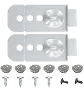 2 Pack DD98-01051C Dishwasher Installation Brackets Kit Compatible with Samsung Dishwasher Mounti...