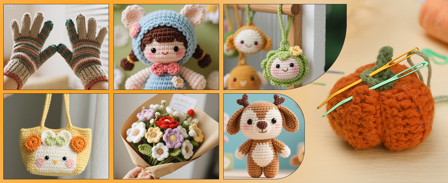 10Pcs Yarn Needles