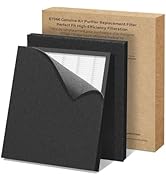 EVALIT Genuine ET066 Air Purifier Replacement Filter for ET066 Air Purifier, Washable HEPA 3-Stag...
