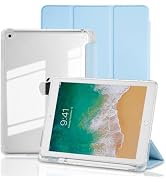 Ruizextech Case for iPad 6th / 5th Generation 9.7 inch 2018 2017, Slim Hybrid Protective Cover wi...