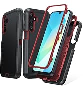 TOPAUX for Samsung A16 5G Case Anti-Shock Galaxy A16 Case 3-Layer Heavy Duty Full Body Drop Prote...
