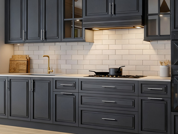 brushed nickel cabinet handles