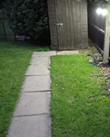 solar lights for fence