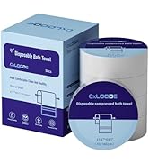 5 Pack Disposable Bath Towels, Large Compressed towel Tablets Disposable Towels Portable Thick Pa...