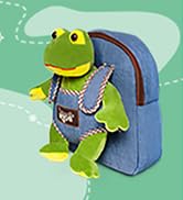 Naturally kids backpacks for girls toddler with stuffed animal