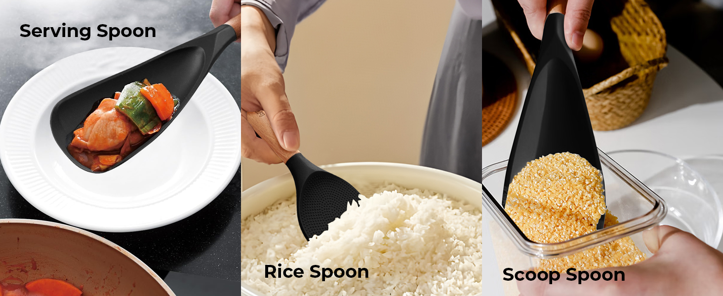 BPA-Free Non-Toxic Cooking for Non-Stick Cookware,Rice Cookers