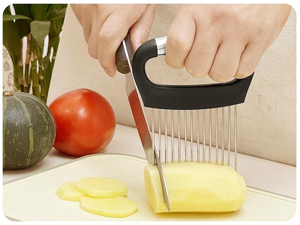 onion holder for slicing