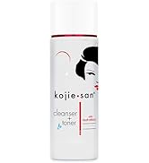 Kojie San Dual Action Cleanser and Toner, Deep Cleansing Toner, Gentle Exfoliating, and Helps Red...