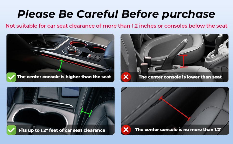 car seat gap filler