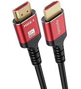ApoJodly 8K HDMI ARC/eARC Cable for Soundbar 6.6FT, eARC HDMI Cable 2.1 Dolby Atmos 48Gbps High S...